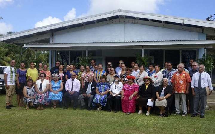 Delegates at Vagahau Niue Conference April 2017.