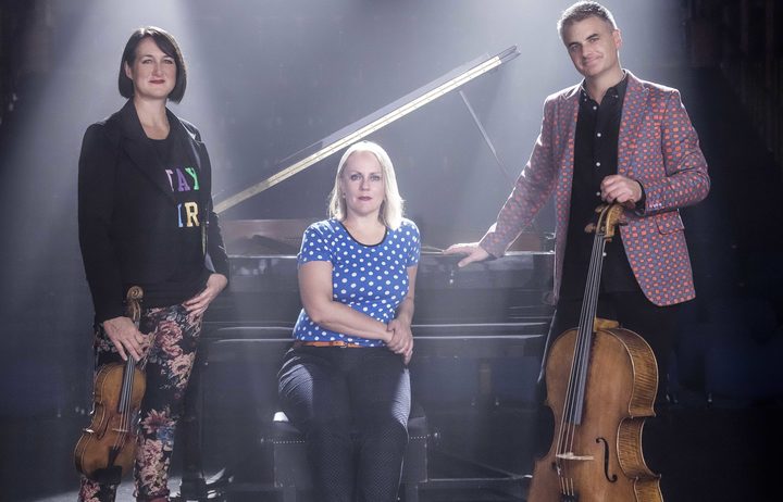 NZTrio (l-r): Justine Cormack, Sarah Watkins & Ashley Brown