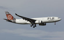 A Fiji Airways plane