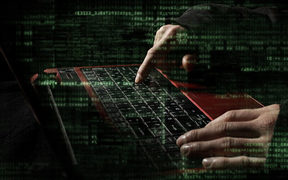 Keyboard, computer, cyber attack