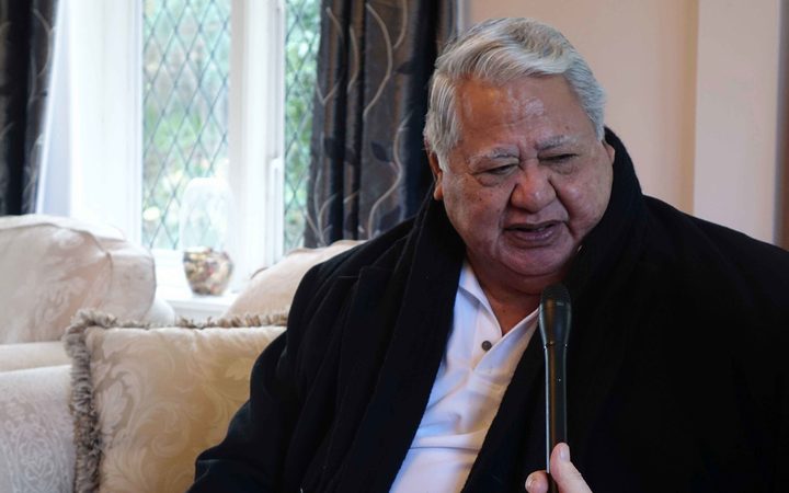 Tuilaepa Sa'ilele Malielegaoi in Wellington.