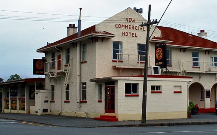New Commerical Hotel pictured in 2011.