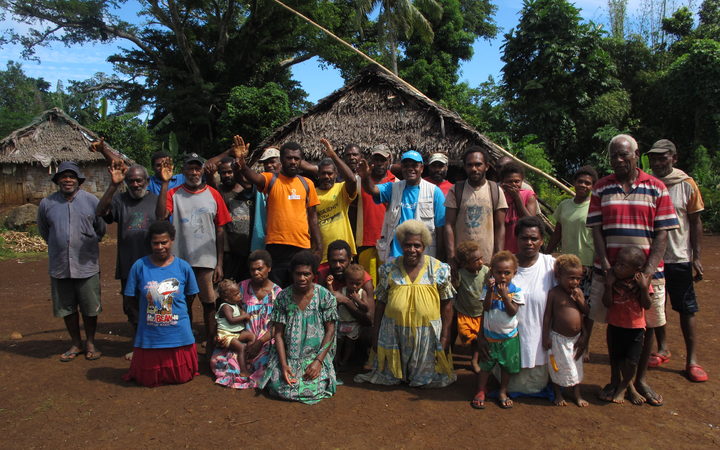 Community and water committee members, Antioch Village, Erromango