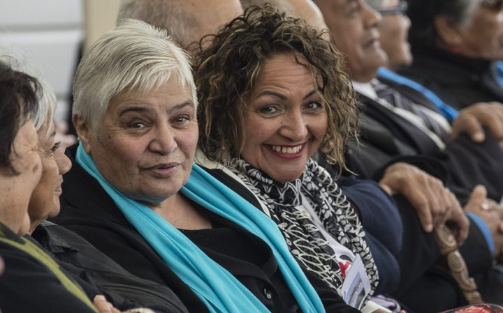 Māori Party co-leader Marama Fox at Ratana 24 January 2017.