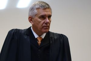 Crown Solicitor Ben Vanderkolk at the trial of Paul Robert Burr.