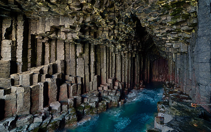 Fingals Cave on the island of Staffa