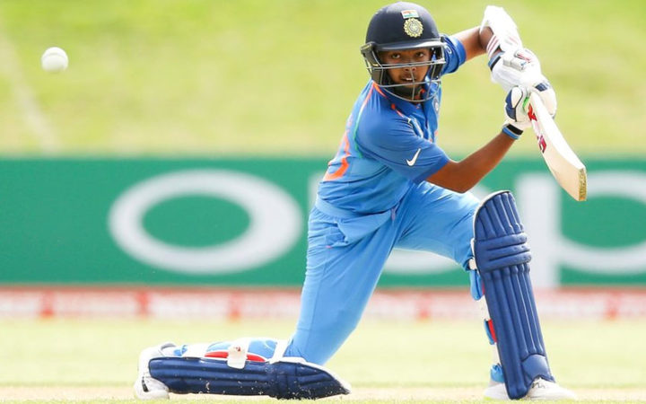 Indian captain Prithvi Shaw scored 57 off 39 balls