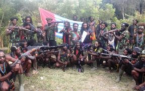 West Papua Liberation Army at the issuance of a declaration of war against Indonesian security forces.