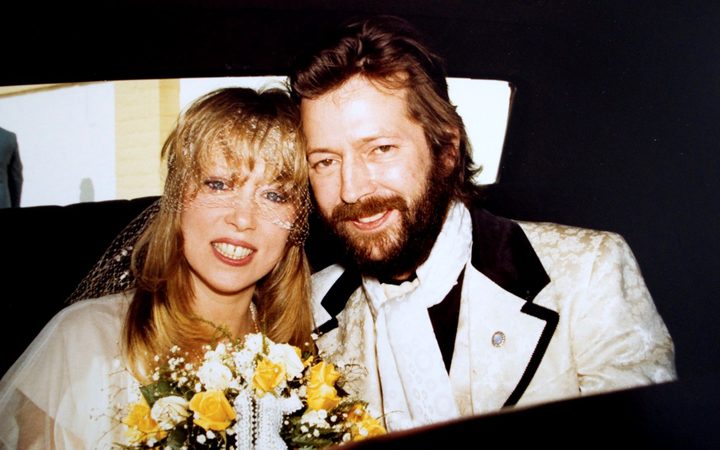 Pattie Boyd on her wedding days to George Harrison then to Eric Clapton ...