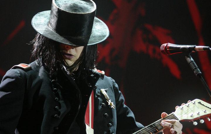 Jack White at the Big Day out in 2006