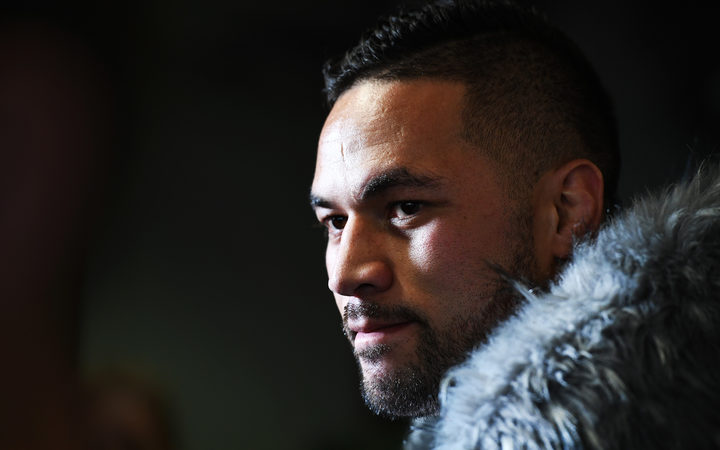 New Zealand heavyweight boxer Joseph Parker during a press conference at promoters Duco, Auckland, New Zealand. Tuesday 7 August 2018.