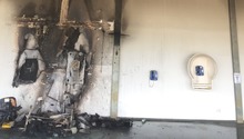 A supplied image shows damage following unrest at the Christmas Island Immigration Detention Centre. The photo was supplied on 11 November 2015 by the office of Australian MP Peter Dutton