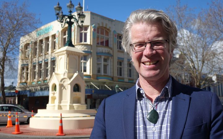 Whanganui mayor Hamish McDouall 