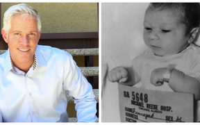 Paul Fronczak and the only image of the real baby Paul Fronczak