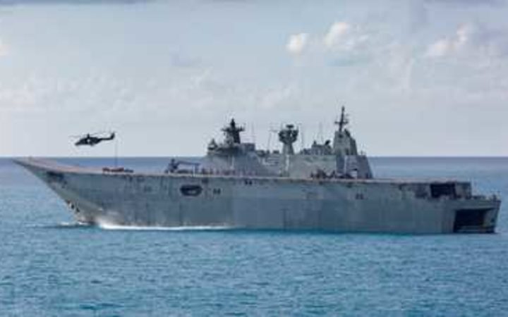 Australian Navy HMAS Adelaide 