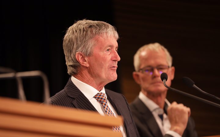 Biosecurity Minister Damien O'Connor at the post-cabinet briefing on 17 December 2018.
