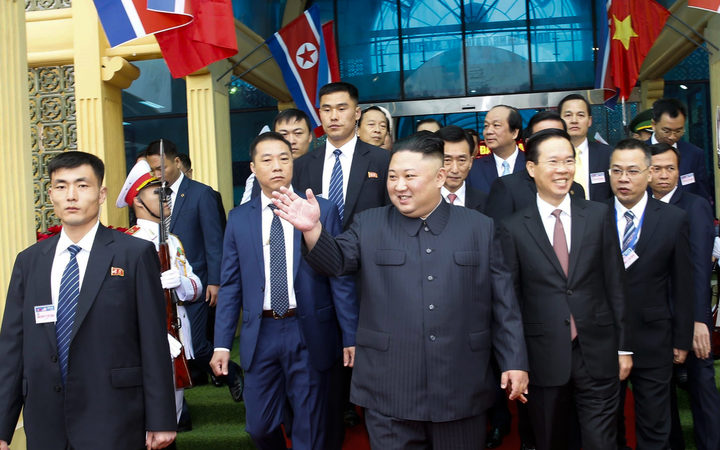 North Korean leader Kim Jong Un crossed into Vietnam on 26 February after a marathon train journey for a second summit with Donald Trump.