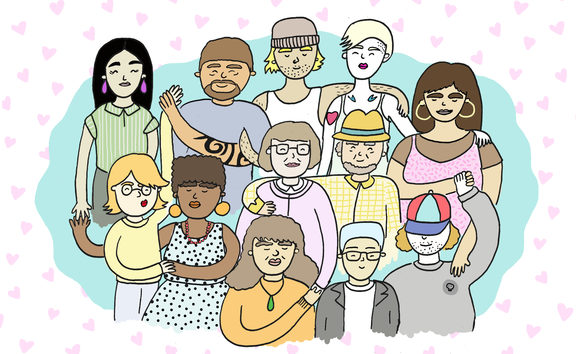 A diverse bunch of ethically non-monogamous characters