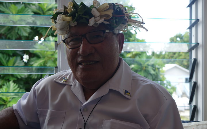 Tokelau Faipule for Atafu, Kelihiano Kalolo. 