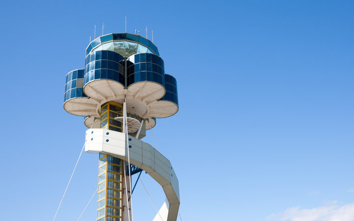 Sydney Airport air traffic control tower.