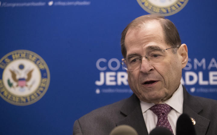 U.S. Rep. Jerrold Nadler, D-N.Y., chair of the House Judiciary Committee, speaks during a news conference, 
