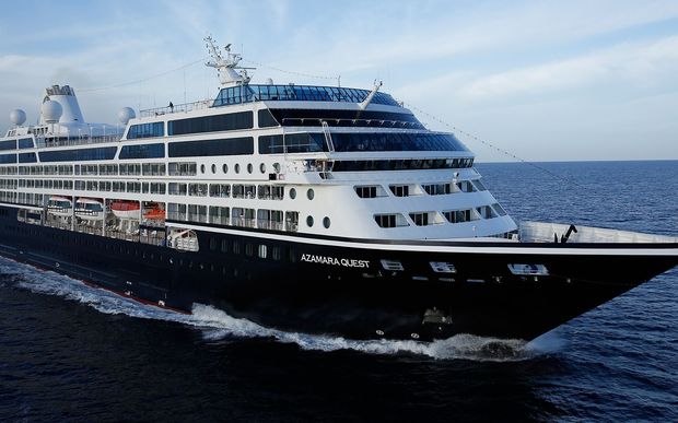 The 'Azamara Quest' carries about 700 guests in butler-serviced staterooms, plus about 400 crew.