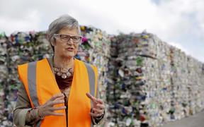 Associate Environment Minister Eugenie Sage says China's National Sword initiative had been a wake-up call that government needed to deal with waste in New Zealand.  
