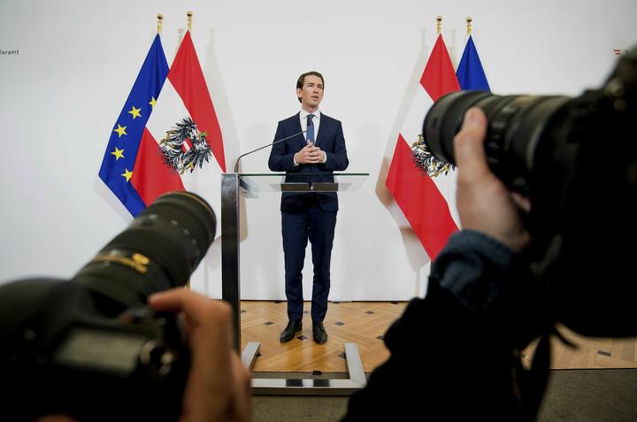 Austrian Chancellor Sebastian Kurz calls a snap election after the resignation of his vice chancellor spelled an end to his governing coalition.