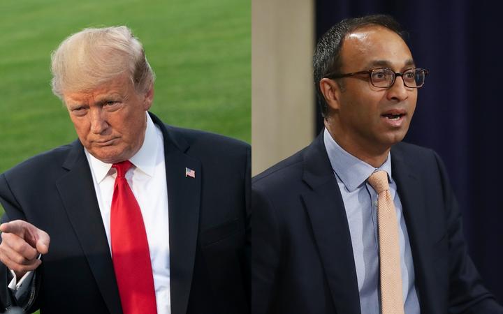 US District Judge Amit Mehta (right) in Washington denied a request by US President Donald Trump to stay his decision pending an appeal.