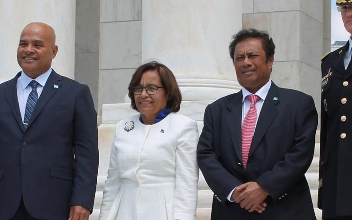 The Pacific delegation in Washington DC.
