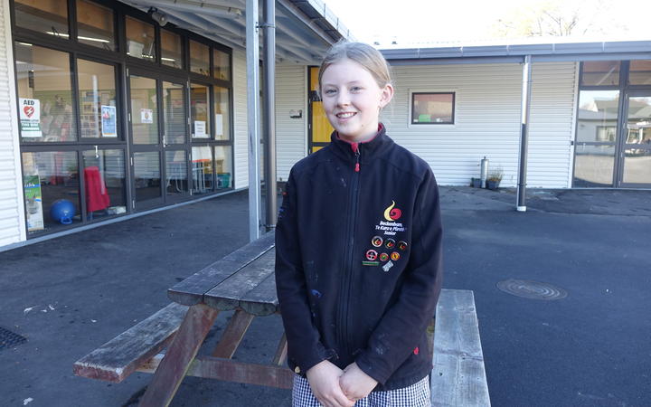 Lucy Gray, 12, is a national co-convenor of the strikes.