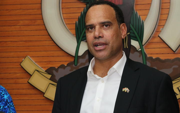 Vanuatu's foreign minister Ralph Reganvanu 