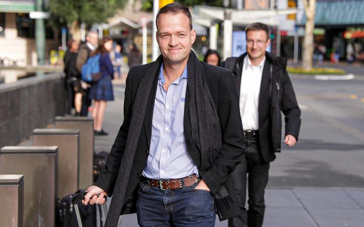 Bram Van Der Kolk heads into the Supreme Court hearing.