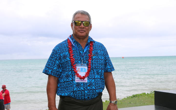 Samoa's Minister for Sport and Chair of the 2019 Pacific Games Organising Committee, Loau Keneti Sio.