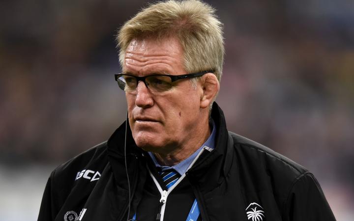 Fiji coach John McKee.