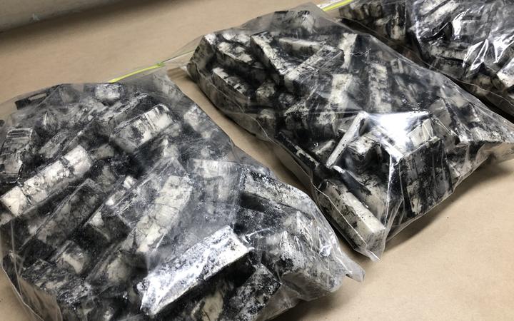 Meth was found inside the pallet pieces.