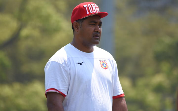 Tonga rugby coach Toutai Kefu.
