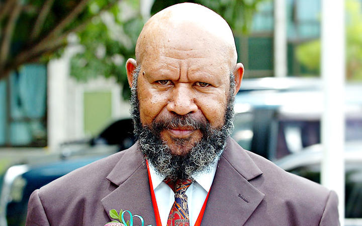 PNG minister of mines Johnson Tuke.