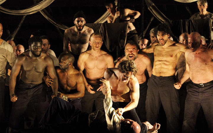 A scene from Billy Budd at the Royal Opera House