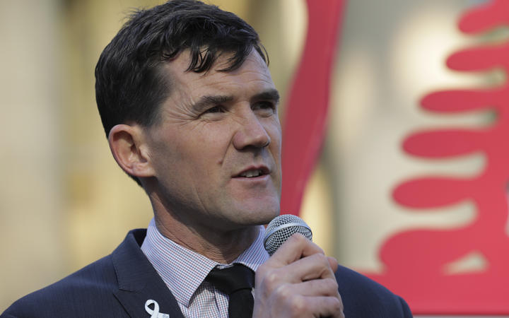 Wellington City Mayor Justin Lester announces the Let's Get Wellington Moving project