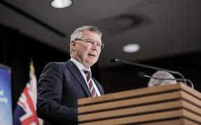 Environment Minister David Parker speaks at Parliament about the government's plan to clean up rivers, lakes and wetlands.
