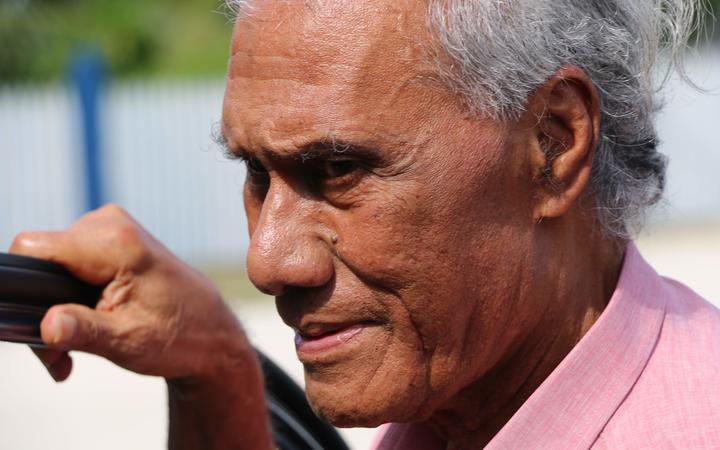 The late Tongan prime minister 'Akilisi Pohiva. 