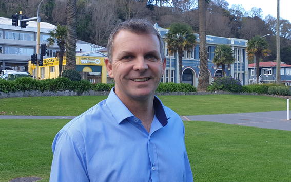 Napier mayorial candidate Steve Gibson