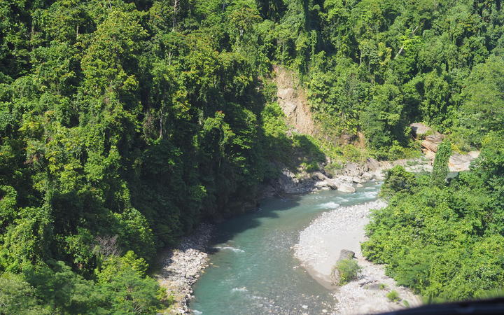 Tina River on Guadalcanal
