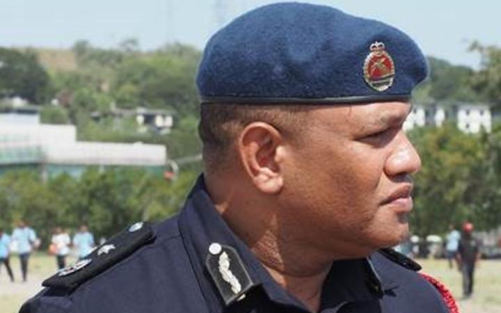 Papua New Guinea police commissioner David Manning 