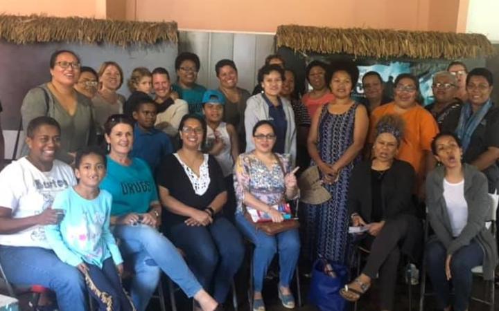 Members of the Fiji Ministry of Moms (MOMS).