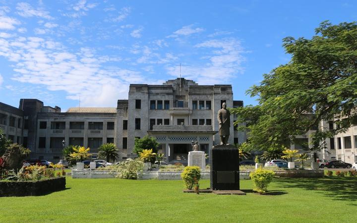 Fiji's parliament buildings in Suva. 
