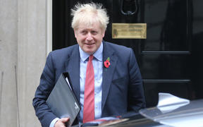 Britain's Prime Minister Boris Johnson leaves 10 Downing Street ion October 29, 2019.