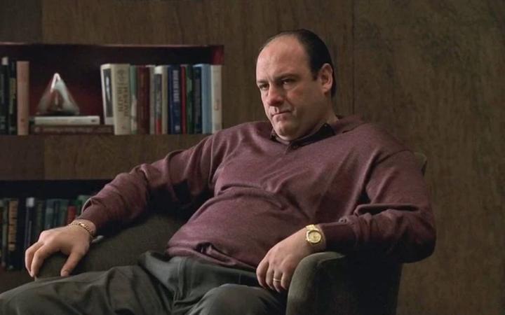 James Gandolfini as Tony Soprano in 'The Sopranos'