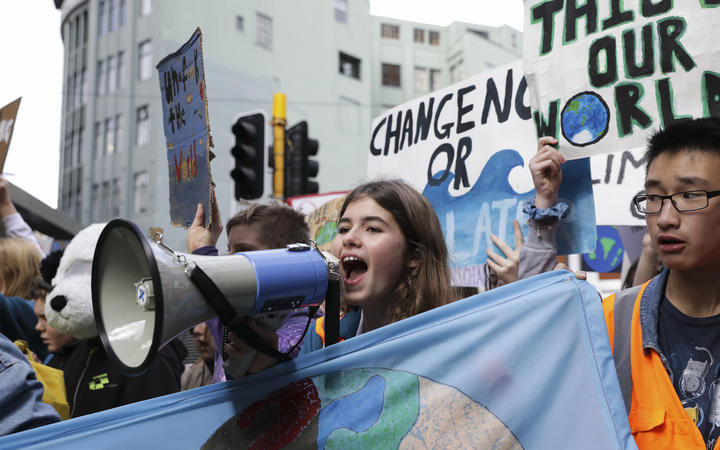 Climate change strikers back for more in 2021 - RNZ